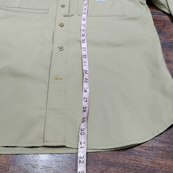 Carharrt FORCE Relaxed Fit Short Sleeve Button Front Collared Shirt Men's Medium - Picture 13 of 14